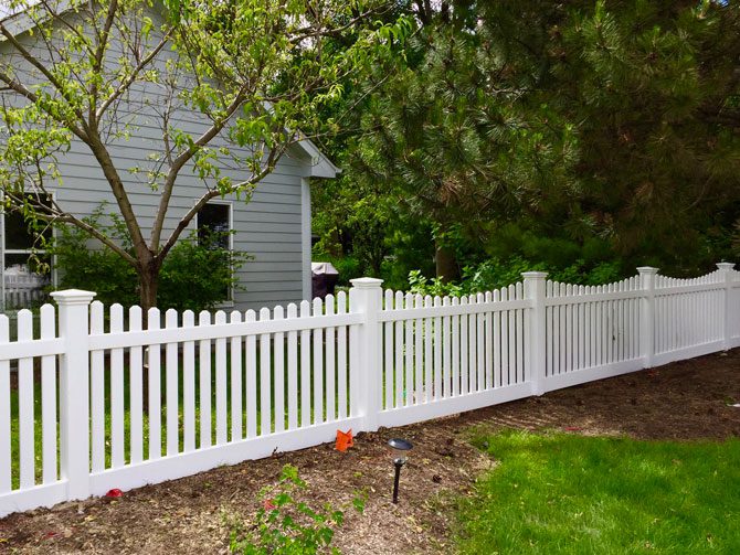 vinyl fence installed by timber ridge fence in zionsville indiana backyard