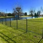 Aluminum Fence Installed in Noblesville, Indiana