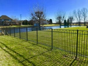 Aluminum Fence Installed in Noblesville, Indiana