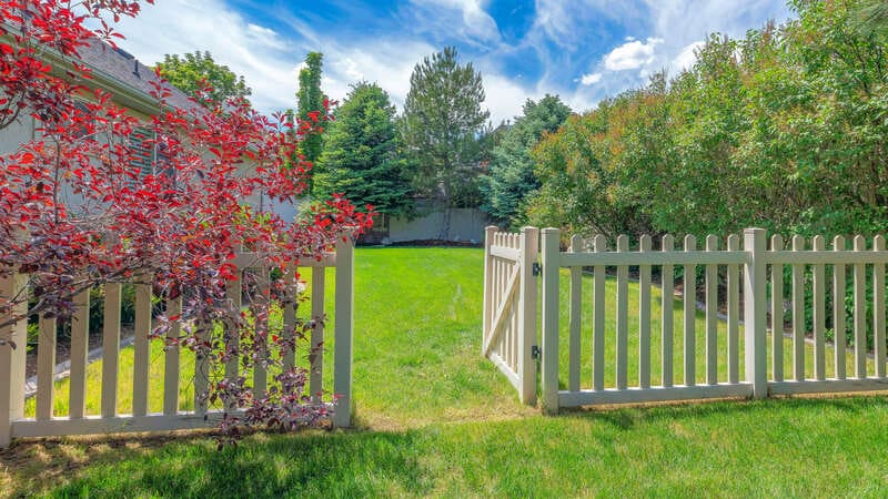 Residential Backyard fence and gate ideas for Indiana homes