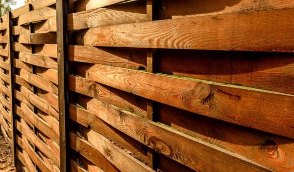 Horizontal Slat Fence Ideas