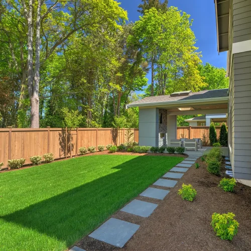 wood fence in indianapolis